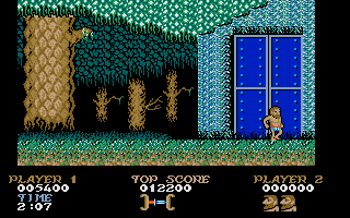 Ghosts 'N Goblins (Atari ST) screenshot: Level one complete!