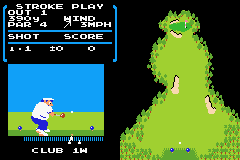 Golf (Game Boy Advance) screenshot: Swing
