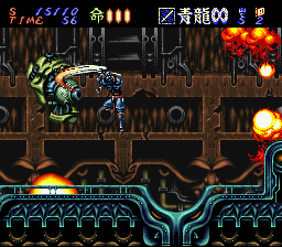 Screenshot Of Hagane: The Final Conflict (snes, 1994) - Mobygames