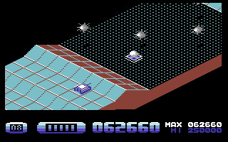 H.A.T.E: Hostile All Terrain Encounter (Commodore 64) screenshot: Stage 8