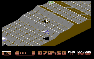 H.A.T.E: Hostile All Terrain Encounter (Commodore 64) screenshot: Stage 9