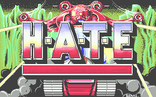 H.A.T.E: Hostile All Terrain Encounter (Atari ST) screenshot: Intro screen
