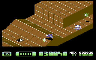 H.A.T.E: Hostile All Terrain Encounter (Commodore 64) screenshot: Stage 5