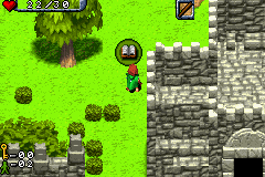 The Hobbit (Game Boy Advance) screenshot: Whenever you see a book like this, you can save your game