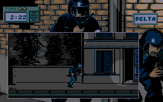 Hostage: Rescue Mission (Atari ST) screenshot: Running
