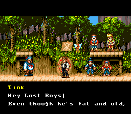 Screenshot of Hook (SNES, 1992) - MobyGames