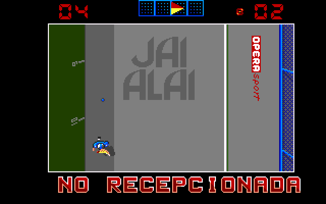 Jai Alai (DOS) screenshot: This is indeed a point for you (VGA)