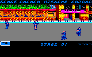 Jail Break (Amstrad CPC) screenshot: The beginning