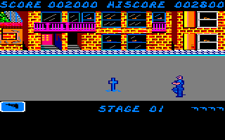 Jail Break (Amstrad CPC) screenshot: R.I.P.