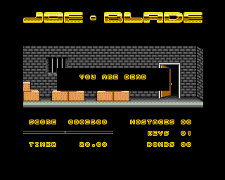 Joe Blade (Amiga) screenshot: ...or die.