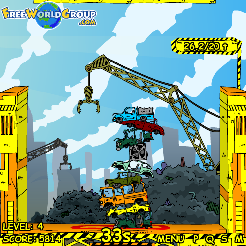 Screenshot of The Junkyard (Browser, 2008) - MobyGames