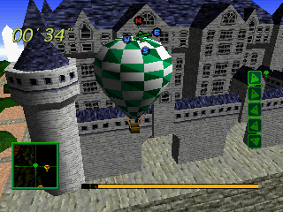 Kaze no NOTAM (PlayStation) screenshot: Drafty Valley: approaching the manor.