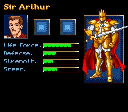 King Arthur The Knights of Justice - SNES Super Nintendo