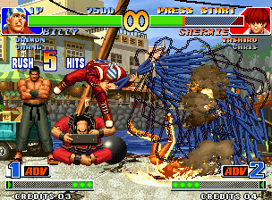 Screenshot of The King of Fighters '98: The Slugfest (Neo Geo, 1998 ...