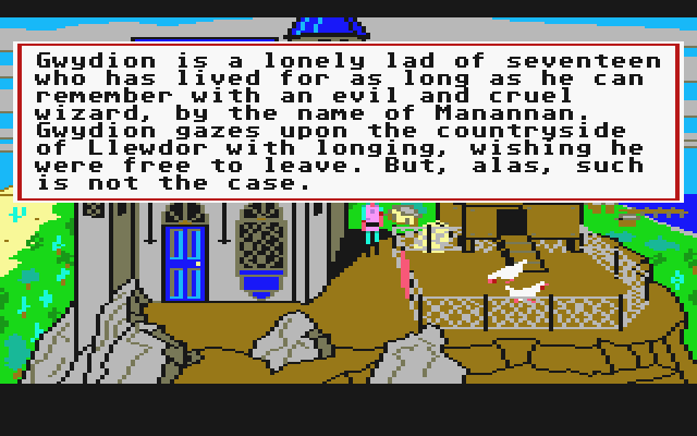 King's Quest III: To Heir is Human (Atari ST) screenshot: Intro