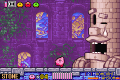 Screenshot of Kirby & The Amazing Mirror (Game Boy Advance, 2004) -  MobyGames