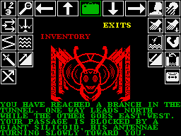 Kobyashi Naru (ZX Spectrum) screenshot: How do we deal with this?