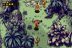 Kong: The 8th Wonder of the World (Game Boy Advance) screenshot: Exploring the forest.
