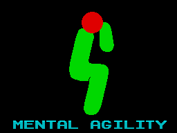 The Krypton Factor (ZX Spectrum) screenshot: Round 1 Mental Agility