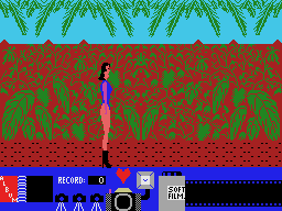 Screenshot of Lady Safari (MSX, 1988) - MobyGames