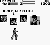 Kung' Fu Master (Game Boy) screenshot: Entering the next level