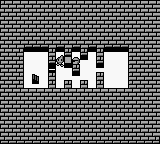 Kwirk (Game Boy) screenshot: The isometric perspective can be a little confusing, because shadows look simillar to holes.
