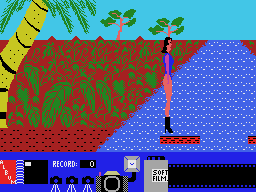 Screenshot of Lady Safari (MSX, 1988) - MobyGames