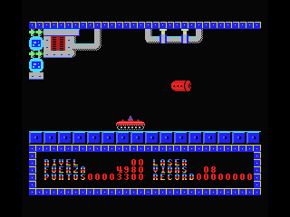 The Last Mission (MSX) screenshot: You can leave your riding base (MSX1)