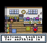 Legend of the River King 2 (Game Boy Color) screenshot: Looking for anything?