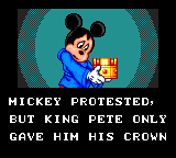 Legend of Illusion starring Mickey Mouse (Game Gear) screenshot: Mickey is the hero!