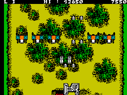 Lightforce (ZX Spectrum) screenshot: These shoot at you