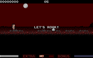 Switchblade (Atari ST) screenshot: Let's rock indeed