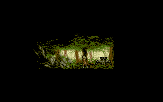 Lorna (Atari ST) screenshot: Phew - done with level 2... something tells me I'll see the likes of it again...