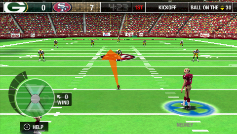 Screenshot of Madden NFL 10 (PSP, 2009) - MobyGames