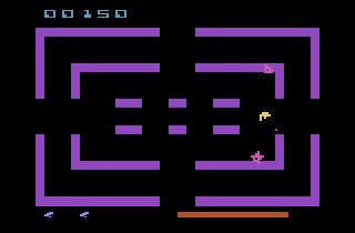 Marauder (Atari 2600) screenshot: I shot a robot
