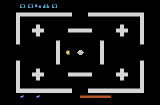 Marauder (Atari 2600) screenshot: I have shot the power center