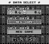 Mario's Picross (Game Boy) screenshot: Select your data file