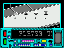 Mean Streak (ZX Spectrum) screenshot: Control selection - confusing for +2/+3 owners who don't know the 'Interface 2' term