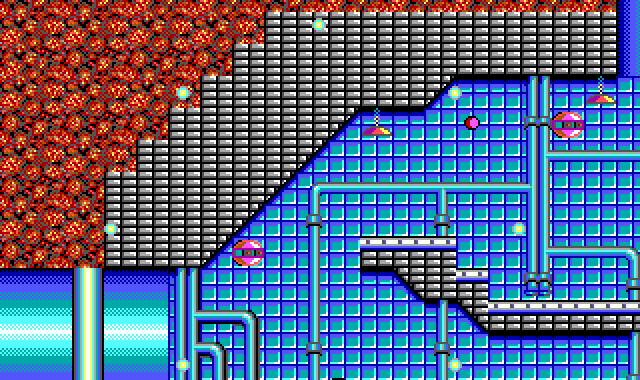 Screenshot of Mega Man (DOS, 1990) - MobyGames