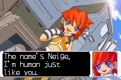 Mega Man Zero 4 (Game Boy Advance) screenshot: This is Neige
