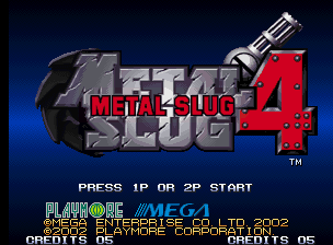 Screenshot of Metal Slug 4 (Neo Geo, 2002) - MobyGames