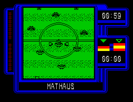 Michel Futbol Master + Super Skills (ZX Spectrum) screenshot: Kick Off
