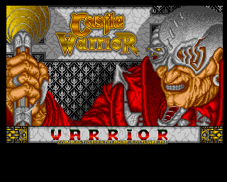 Castle Warrior (Amiga) screenshot: Title screen