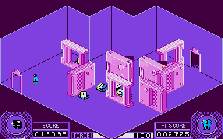 Mission (Atari ST) screenshot: You have fooled the enemies with use of this walls...