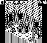 Monster Max (Game Boy) screenshot: The duck allows you to crouch