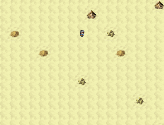 Final Fantasy: Revamp (Windows) screenshot: In the desert