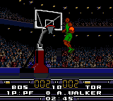 NBA in the Zone 2000 (Game Boy Color) screenshot: Repeat