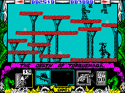 Nemesis the Warlock (ZX Spectrum) screenshot: Level 3