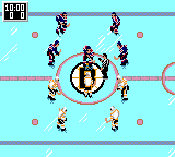NHL 95 (Game Gear) screenshot: Starting