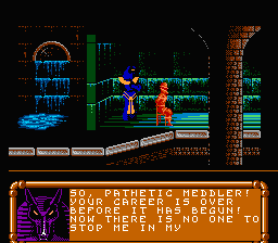 Nightshade (NES) screenshot: Find a way to escape